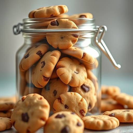 A jar full of cookies, representing the different types of digital cookies used by websites